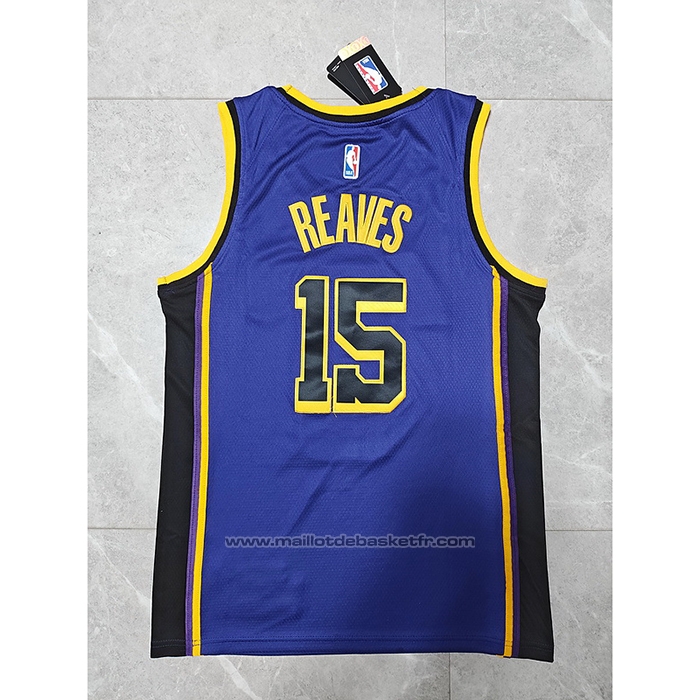 Maillot Los Angeles Lakers Austin Reaves #15 Statement 2022-23 Volet